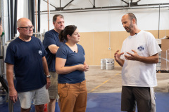 August 27, 2021: Sen. Amanda Cappelletti tours the von C Brewing Company