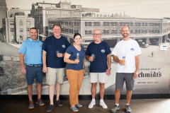 August 27, 2021: Sen. Amanda Cappelletti tours the von C Brewing Company