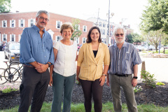 August 26, 2021: Senators Cappelletti and Kearney  held a rally in front of the Delaware County Courthouse in Media with We the People and  For Our Future to call for release of idled American Rescue Plan Funds to help the vulnerable and rebuild the economy.
