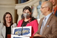March 30, 2022: Senator Amanda Cappelletti  joins the We the People Campaign in calling for the majority in Harrisburg to use American Rescue Plan (ARP) funding to support PA families.