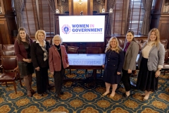 March 25, 2025: Senator Cappelletti and Representative Klunk joined Women in Government to host a bipartisan breakfast for female legislators in Harrisburg. Women in Government brings together state legislators and diverse stakeholder experts to elevate and support the impactful work of women legislators.