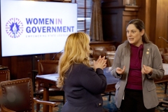 March 25, 2025: Senator Cappelletti and Representative Klunk joined Women in Government to host a bipartisan breakfast for female legislators in Harrisburg. Women in Government brings together state legislators and diverse stakeholder experts to elevate and support the impactful work of women legislators.