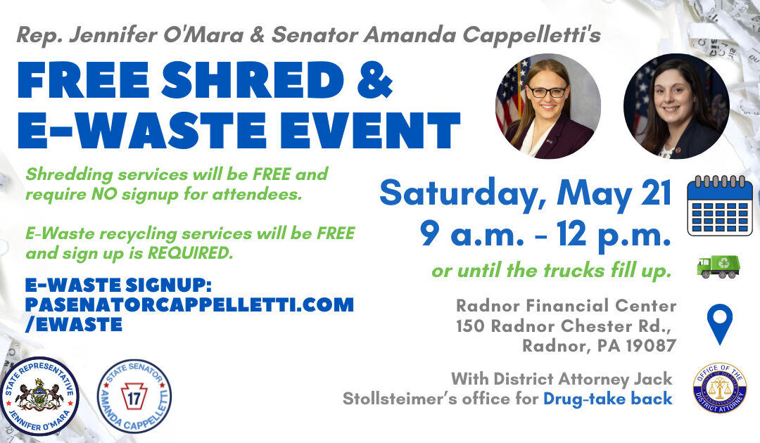 Free Shred and E-Recycle Event