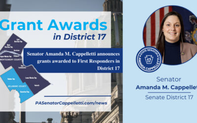 Senator Amanda M. Cappelletti Announces Grants Awarded to First Responders in District 17