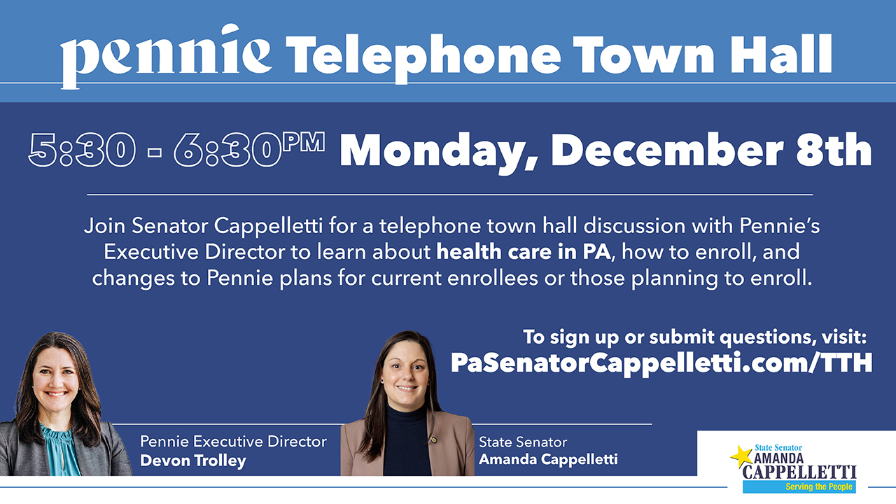 Telephone Town Hall - Pennie - December 8, 2025