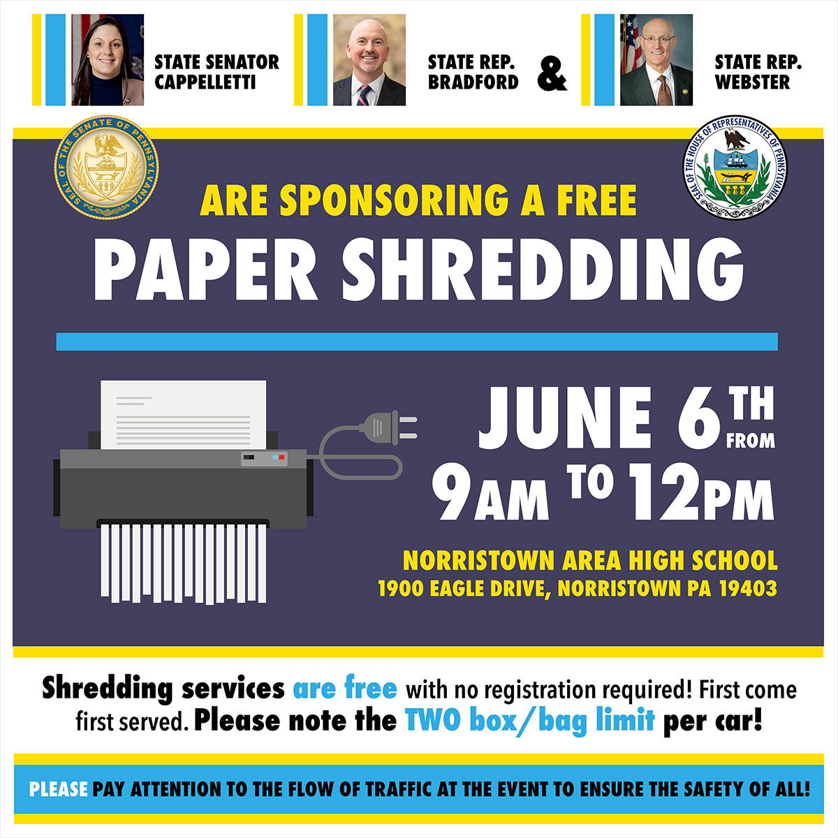 Paper Shredding Event - June 6, 2026