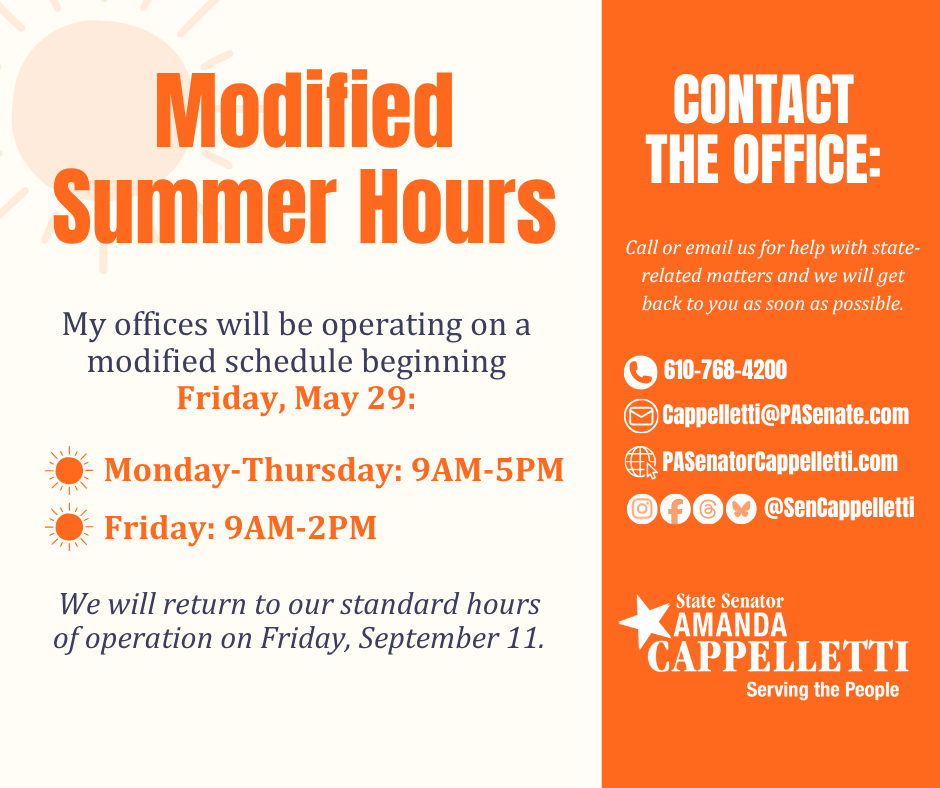 2026 Summer Hours