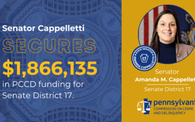Senator Cappelletti Secures $1.8 Million in PCCD Funds for Community Health and Safety Programs