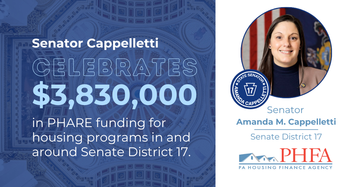 Funding Fair Housing: Senator Cappelletti Applauds $3.8 Million for Affordable, Accessible Housing Programs
