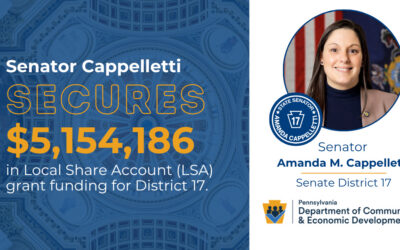 Senator Amanda M. Cappelletti, Local Reps, Applaud $5.15 Million in Funding for Delaware and Montgomery Counties