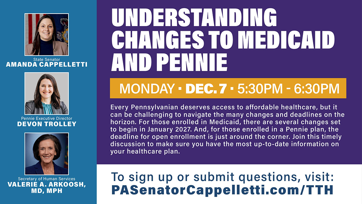 Telephone Town Hall - Understanding Changes to Medicaid and Pennie