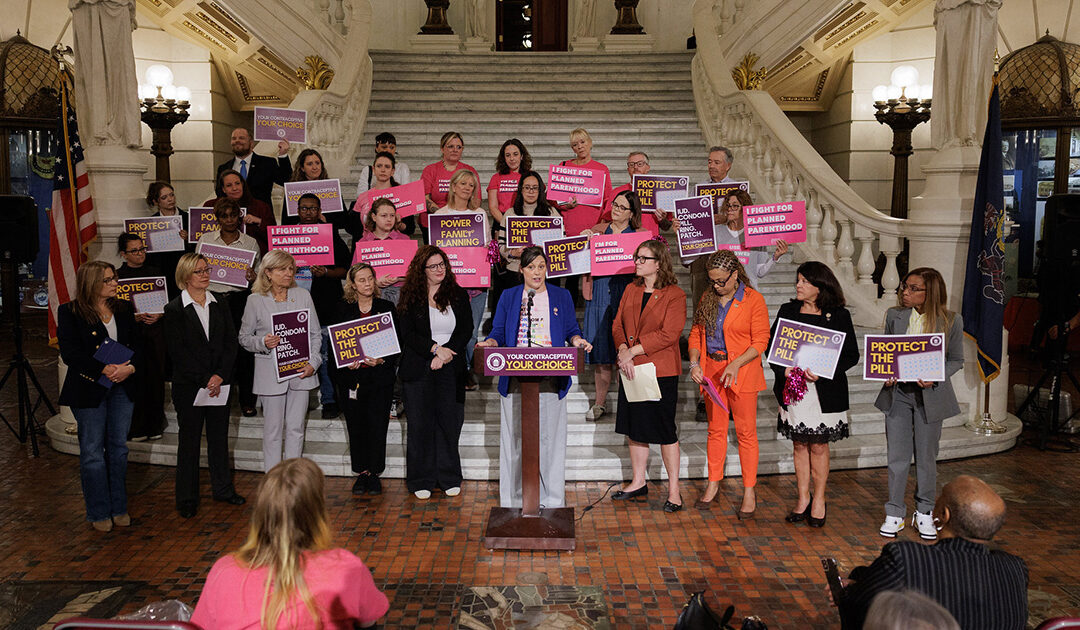 Pennsylvania Senators, Advocates, Rally in Harrisburg for Access to Contraceptives